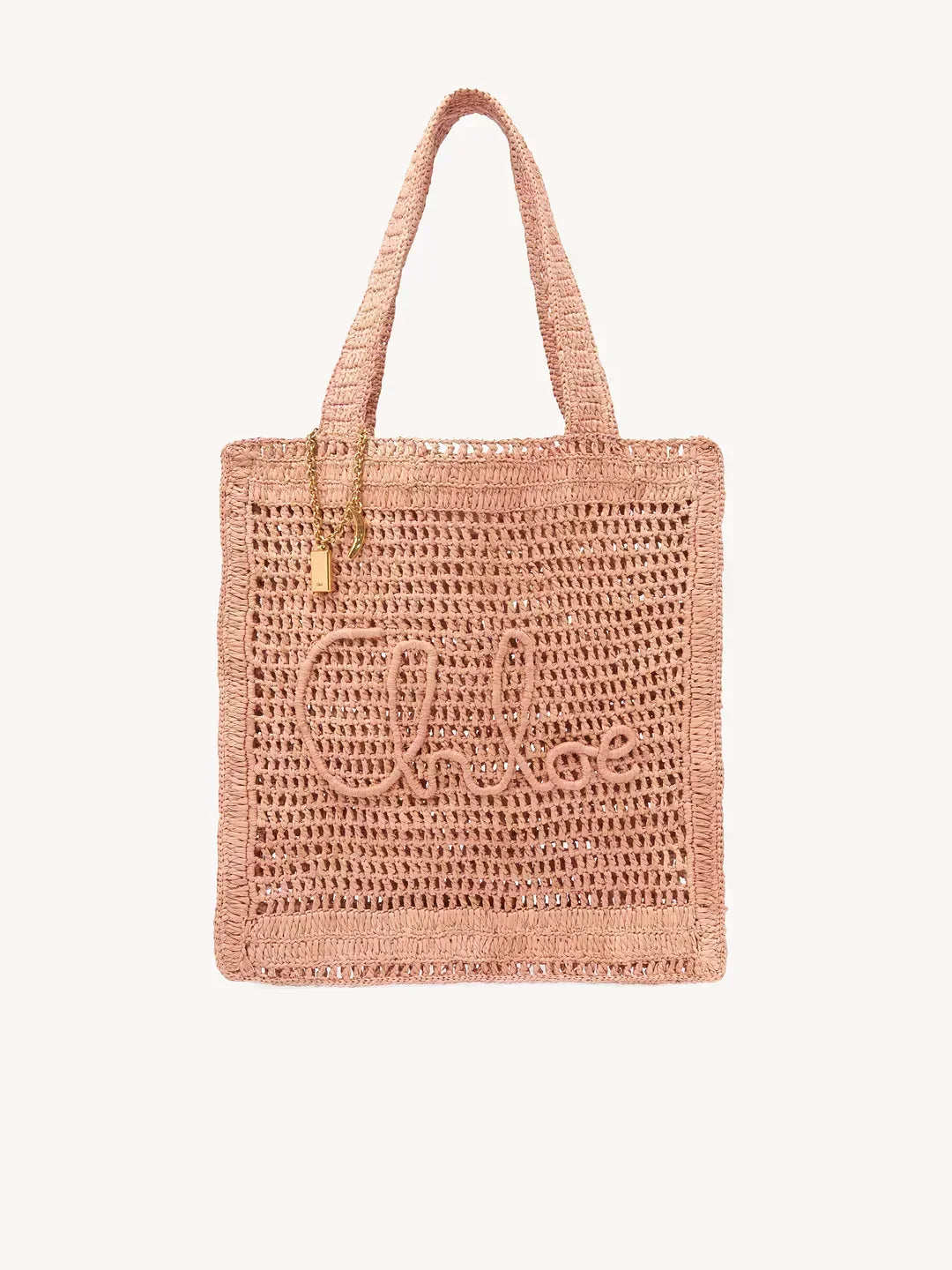 CE Summer Banana Tote Bag in Raffia