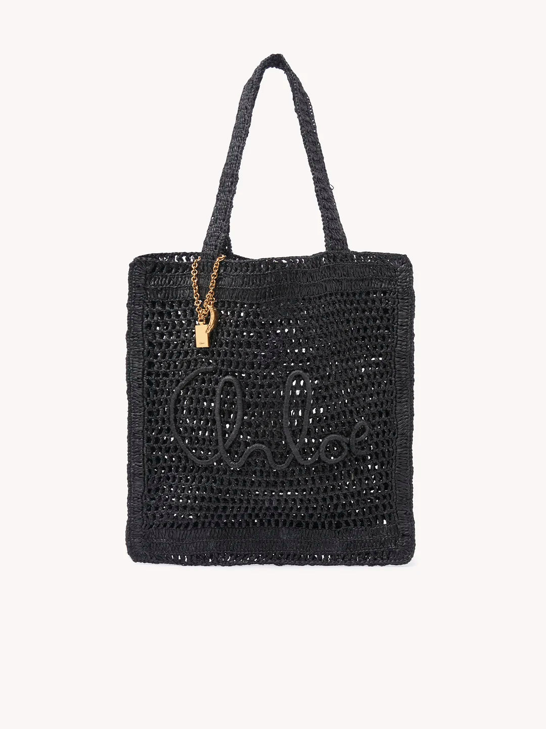 CE Summer Banana Tote Bag in Raffia