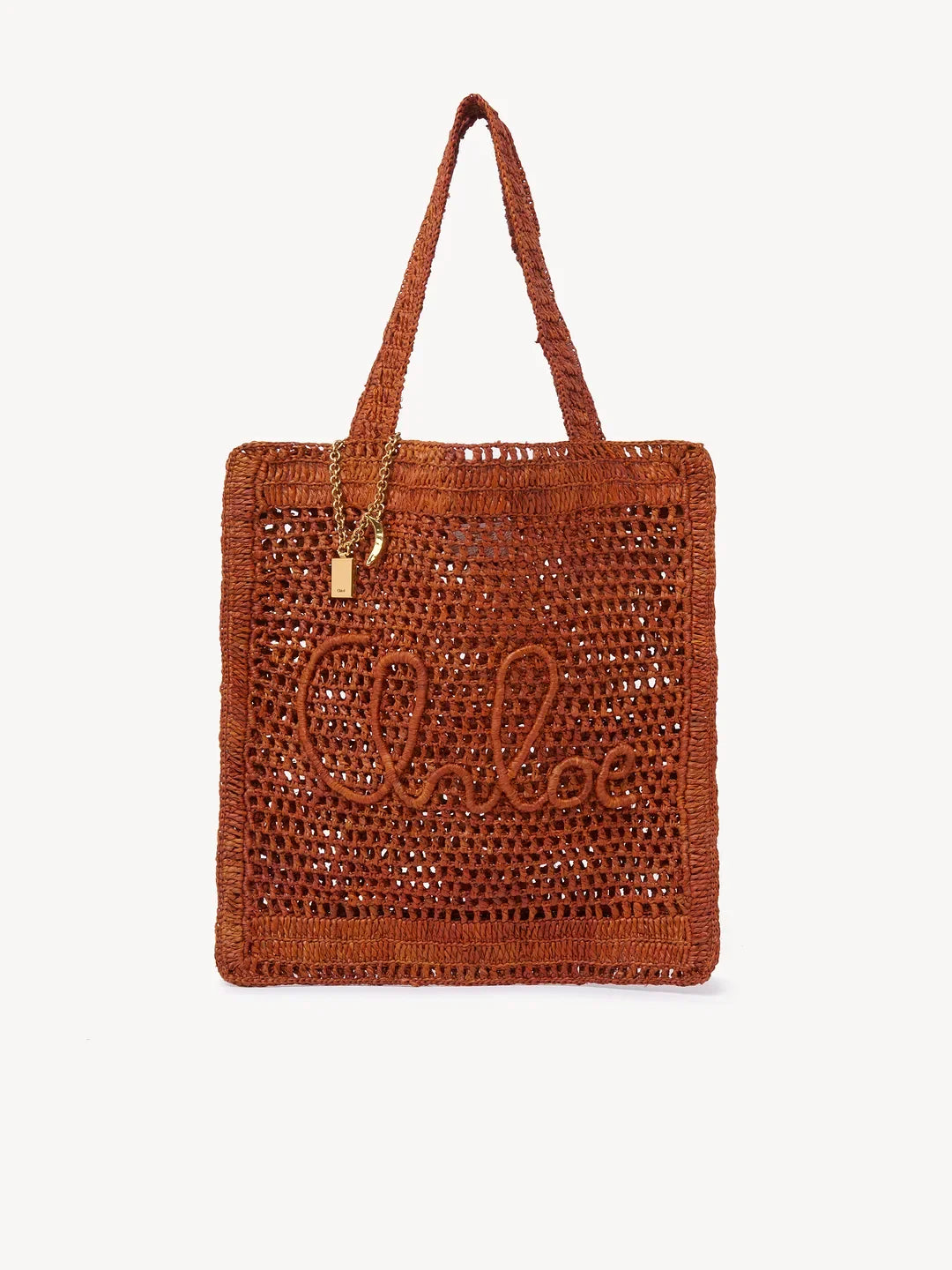 CE Summer Banana Tote Bag in Raffia